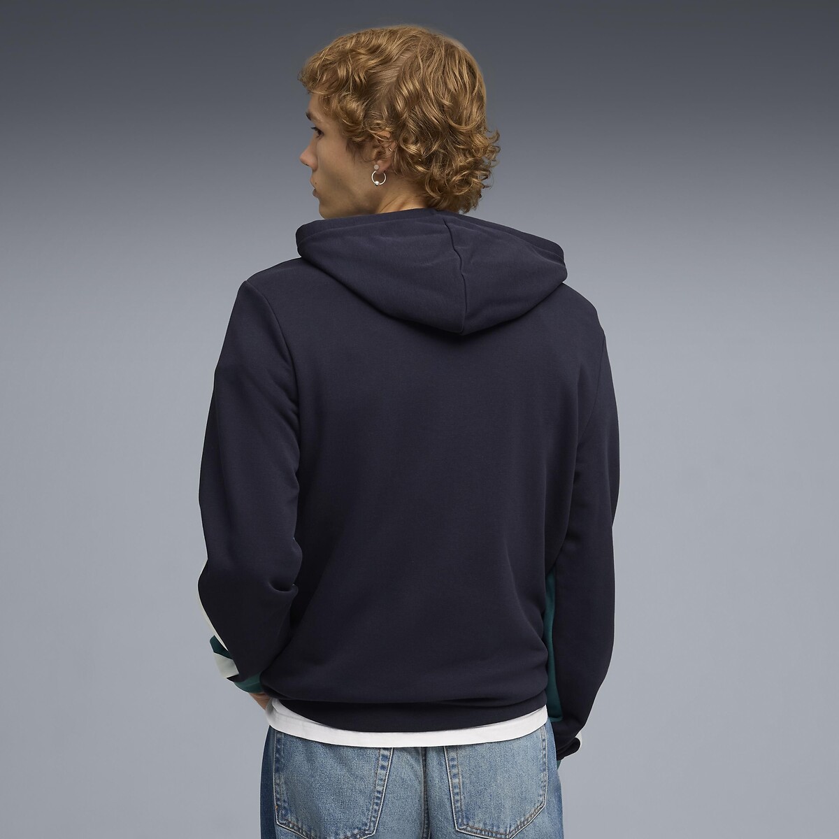 Sweat à capuche, ESSENTIEL LOGO marine, PUMA