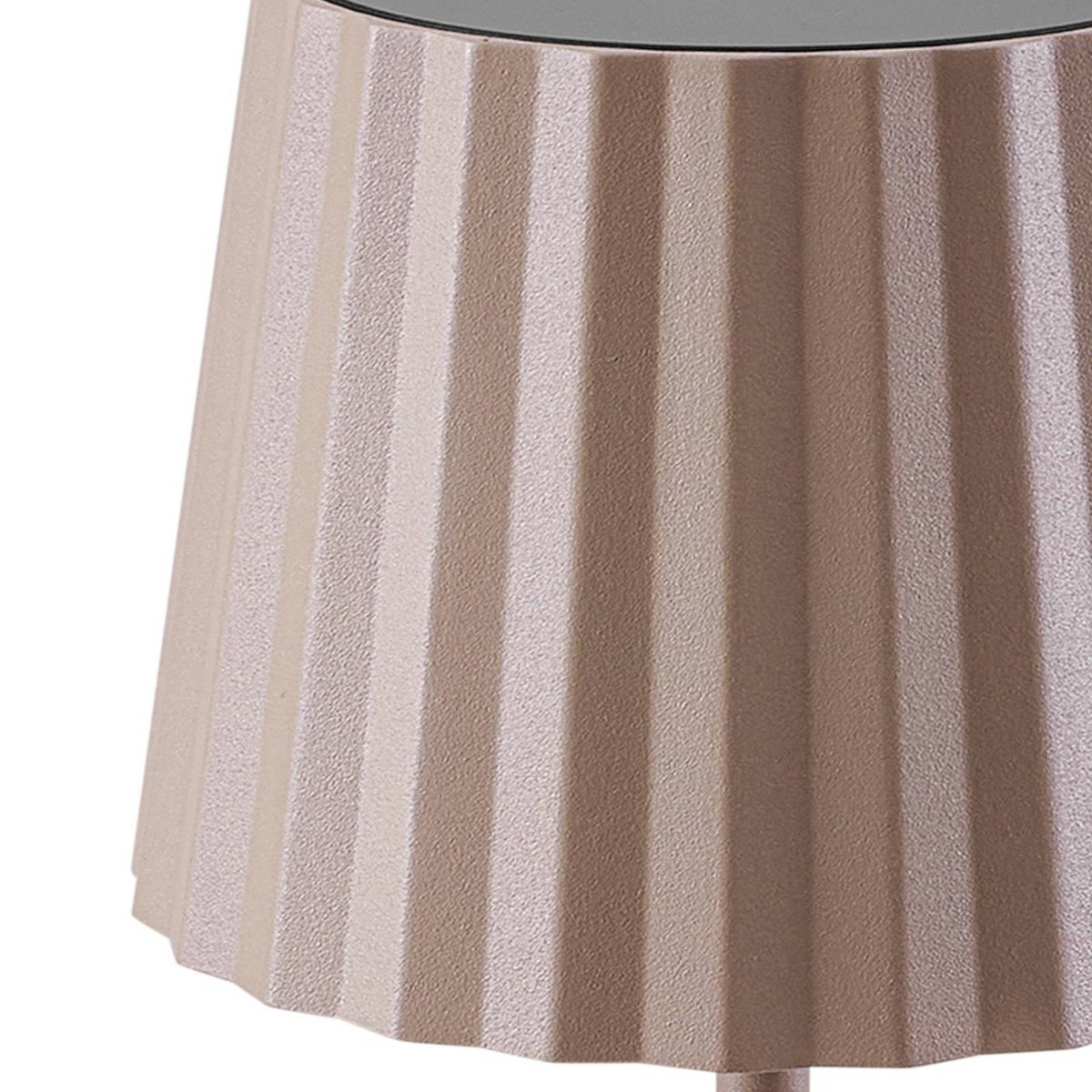 Luminaire de terrasse en aluminium moderneLED beige sable, LINDBY