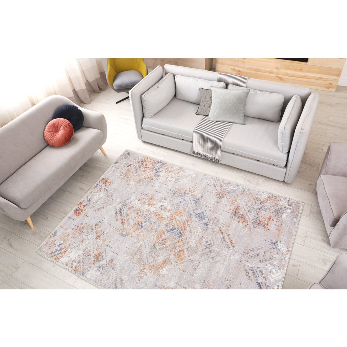 Tapis de PRIÈRE rectangulaire, PRIÈRE crème, ARTE ESPINA