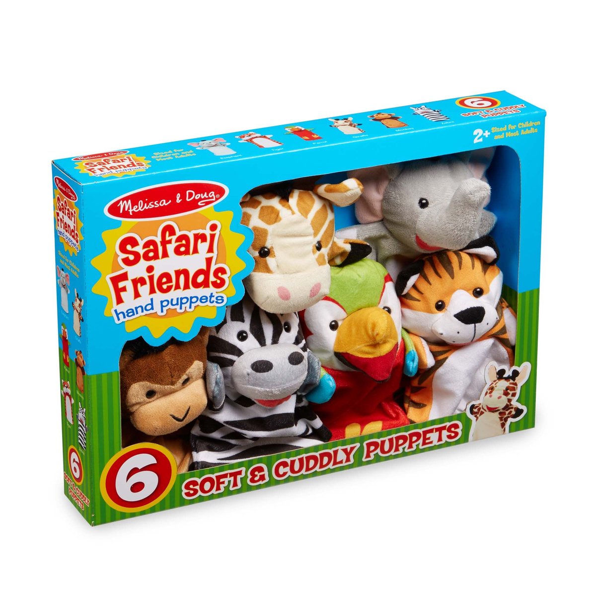 Marionnettes Safari rouge, MELISSA & DOUG