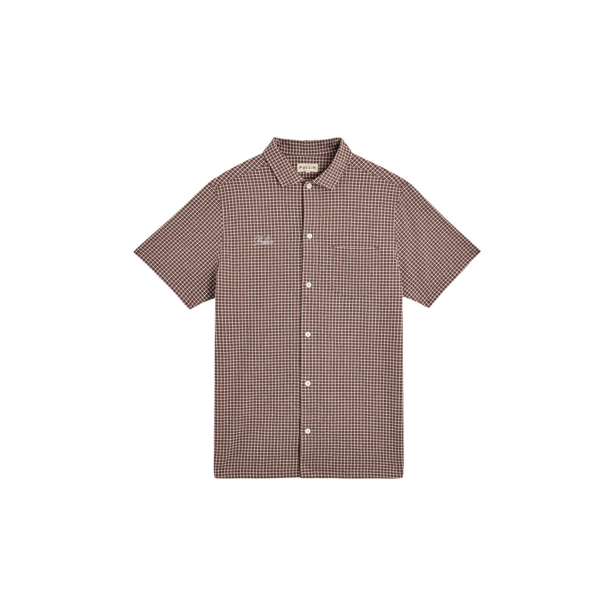 CHEMISE BROWNVICHY marron, PULLIN