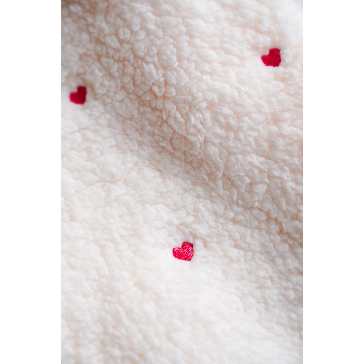Pyjama rayé coeur Kids - coton nature/dusty pink, ARMOR-LUX