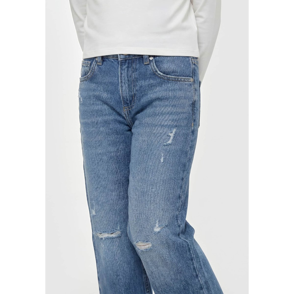 Jeans À Jambe Large Des Années 90 bleu, GUESS KIDS