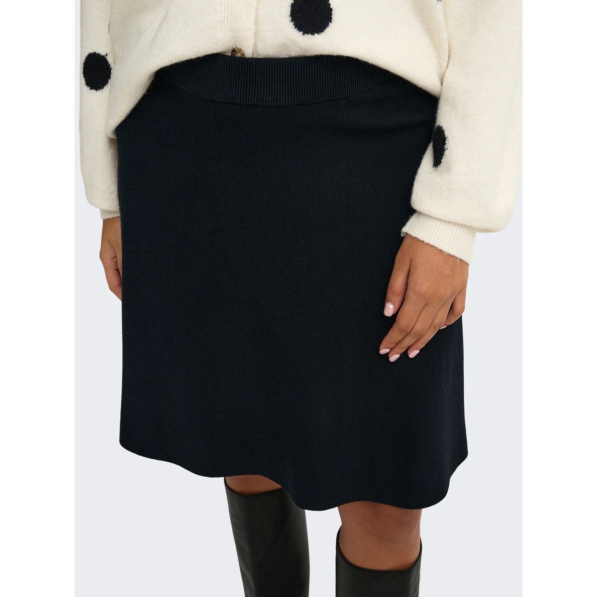 Jupe En Maille black, ONLY CARMAKOMA