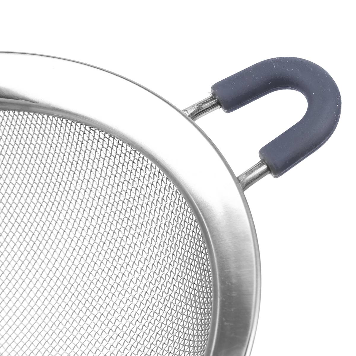 Passoire tamis inox et silicone 20cm ESSENTIELS gris, 5FIVE SIMPLY SMART