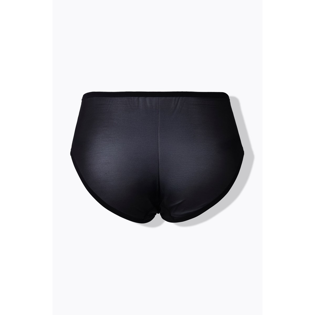 Culotte midi, empiècement brodé noir, ULLA POPKEN