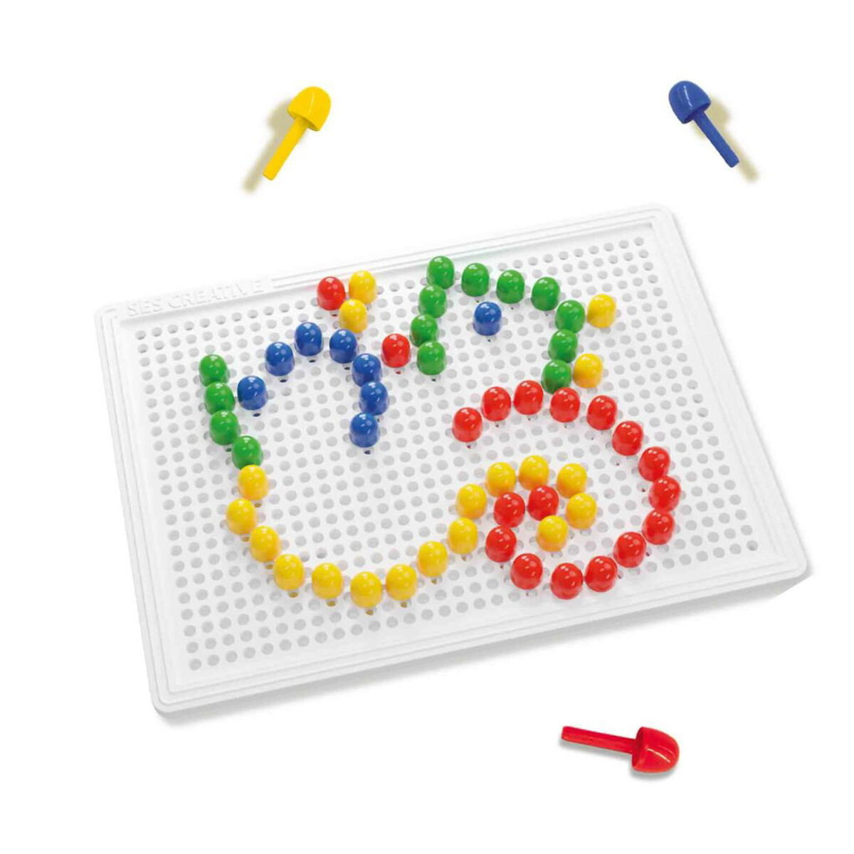 Brinquedo "Quadro mosaico completo", SES multicolor, SES