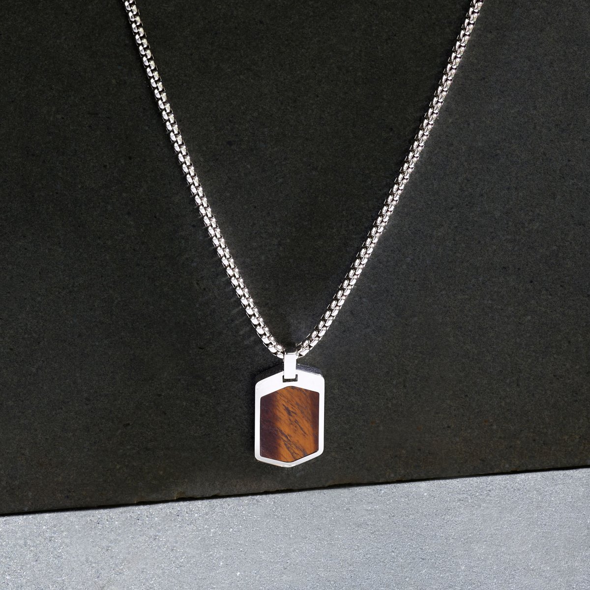 Collier TERRA acier inoxydable, MORELLATO