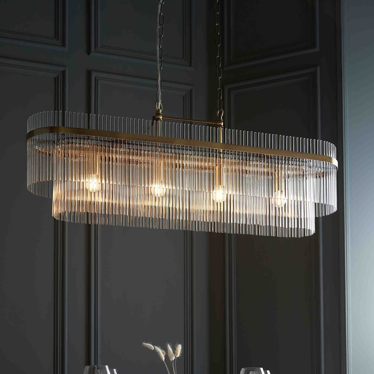 Marbury 4-Light Bar Pendant Light brass, ÉDITÉ