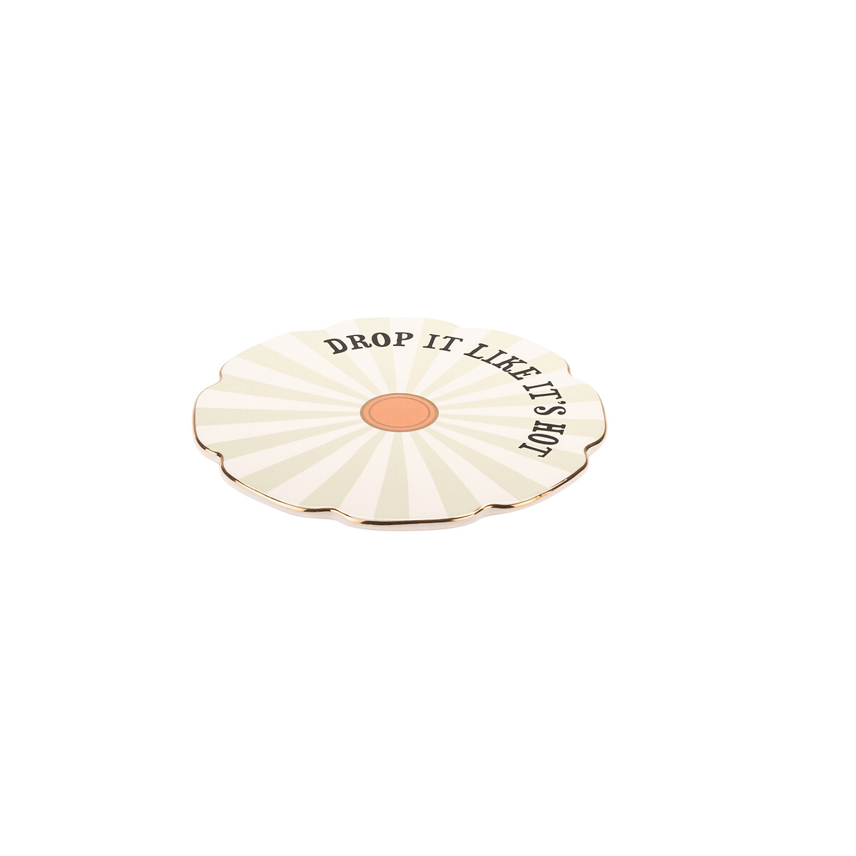 "Drop It Like Its Hot" Trivet green, YVONNE ELLEN