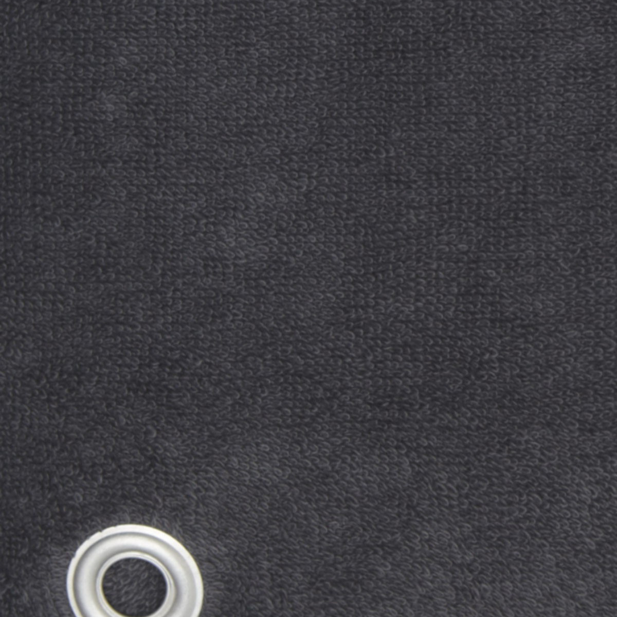 Lot de 3 torchons carrés avec œillet AMAIA anthracite, SENSEI MAISON