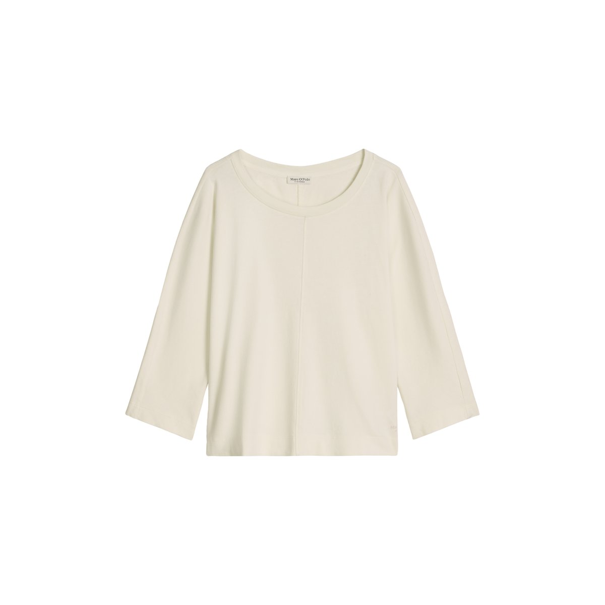 Manches longues loose en Organic Cotton Single Jersey blanc naturel, MARC O'POLO