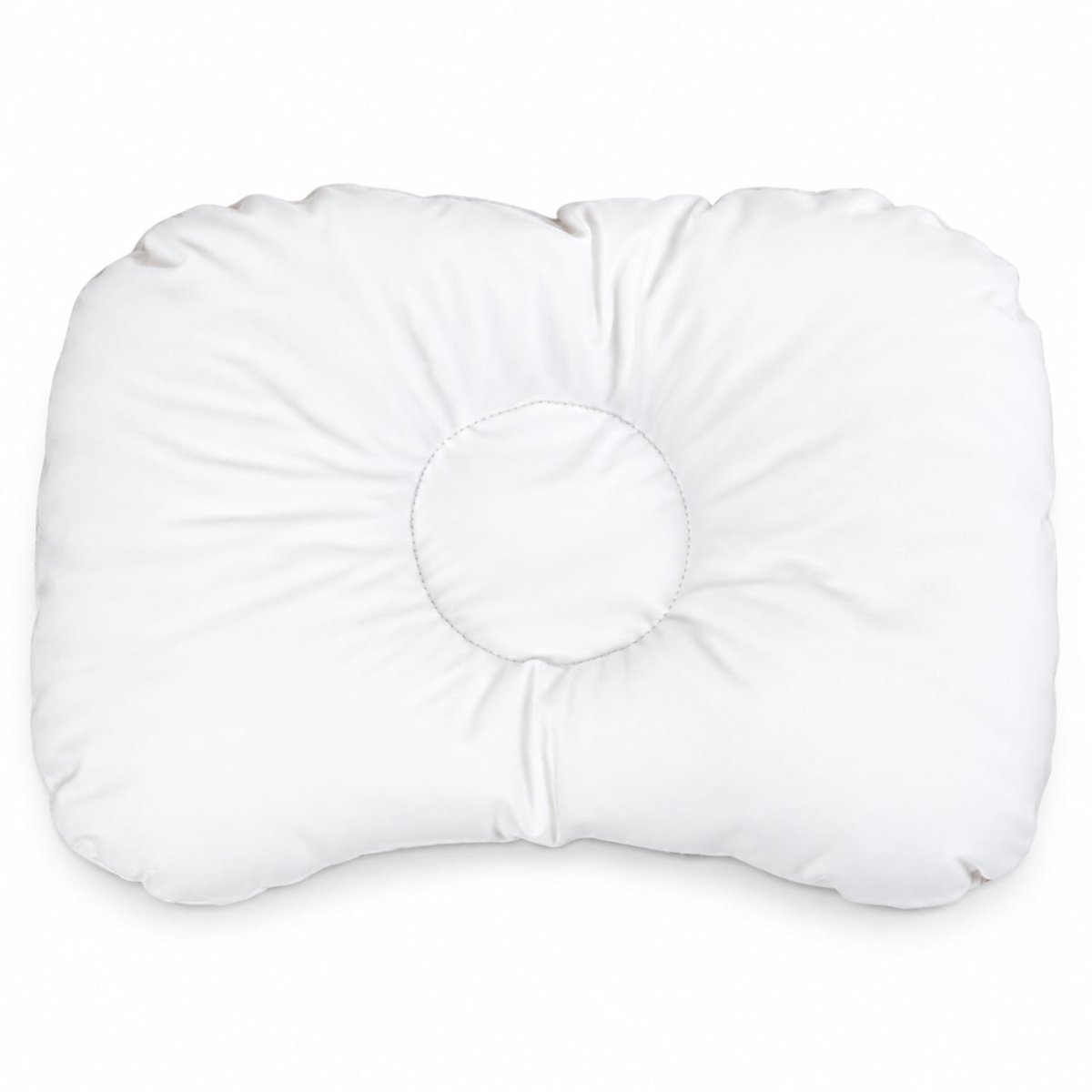 Coussin cale-tête ergonomique en satin de coton FOREST écru, SEVIRA KIDS