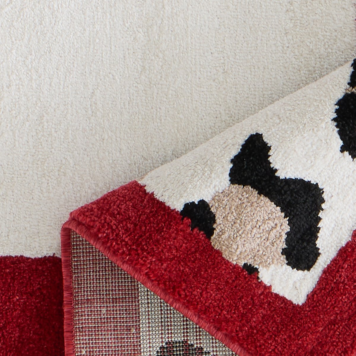 Tapis intérieur léopard LEOVAH rouge, NAZAR RUGS