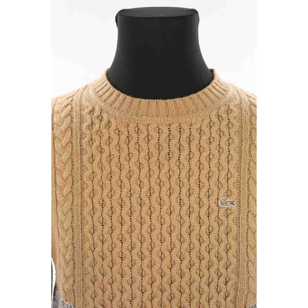 Pull - Très Bon État beige, LACOSTE