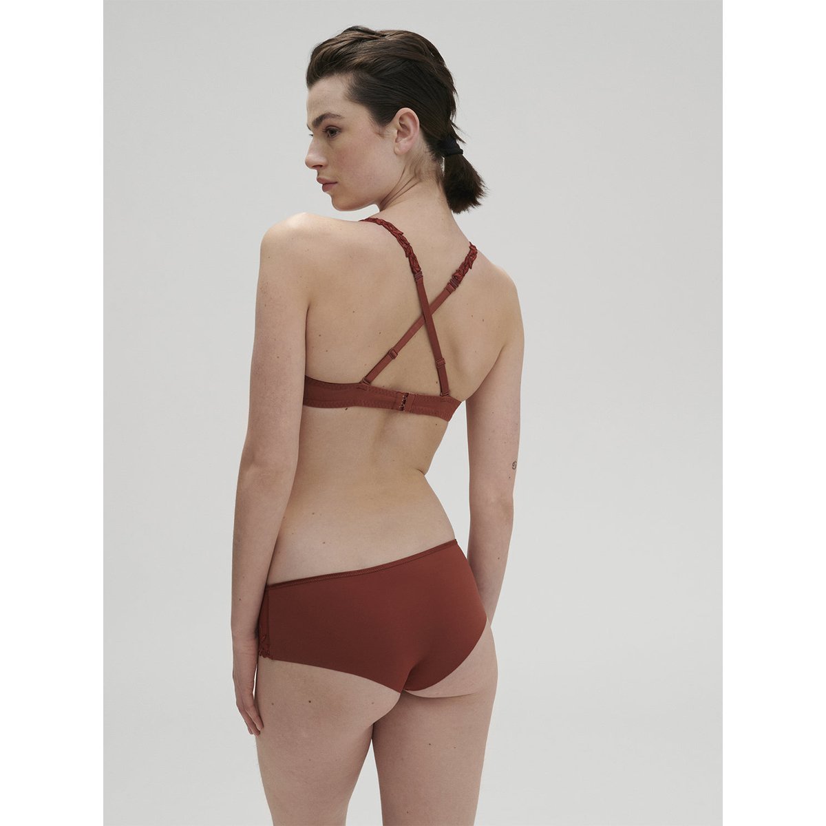 Soutien-gorge spacer décolleté plongeant, ANDORA marron, SIMONE PERELE