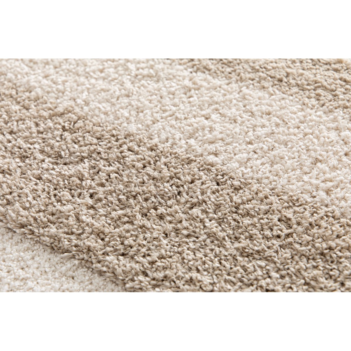 Tapis design doux et épais MIREO beige sable, AFK LIVING