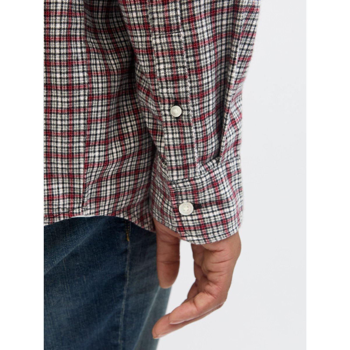 Chemise tibetan red, JACK & JONES