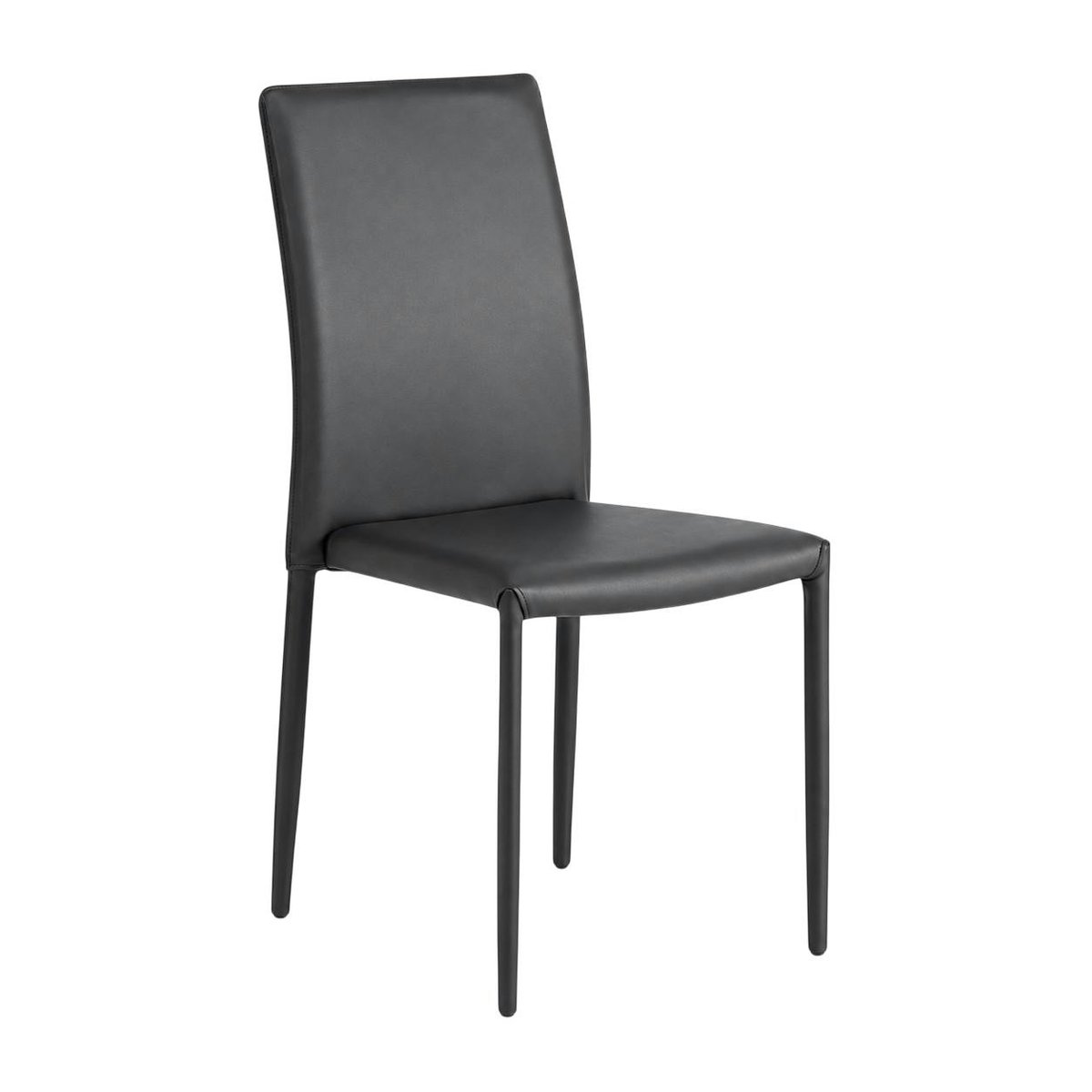 Chaise de salle à manger moderne (lot de 2) LORA gris, PIER IMPORT