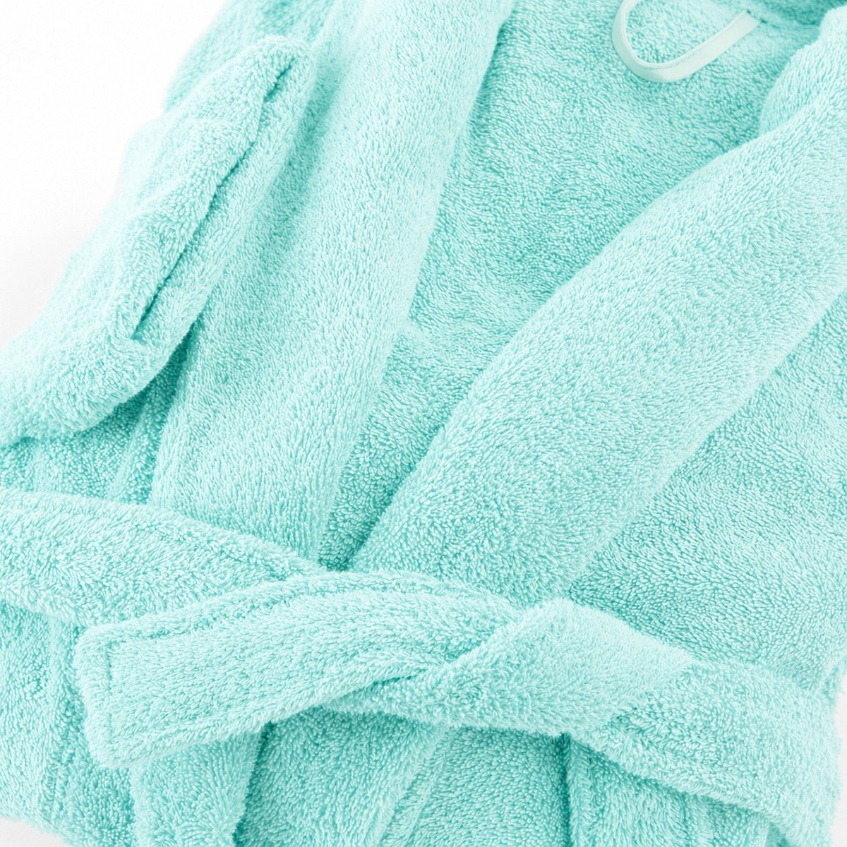 Peignoir coton éponge col chale coton 57 fils éponge PREMIUM ecru, LINANDELLE