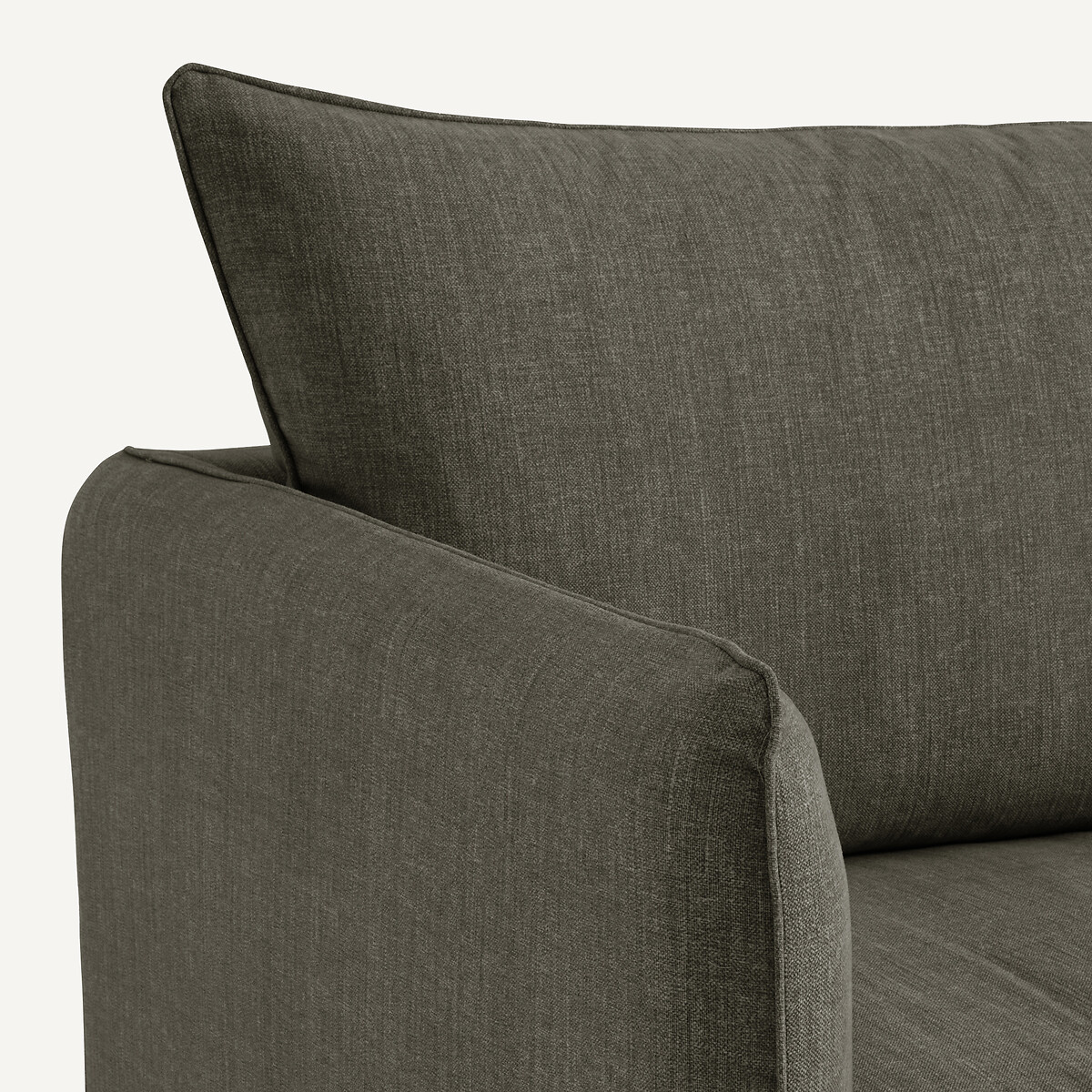 Fauteuil XL coton/lin, Néo Chiquito ecorce, AM.PM