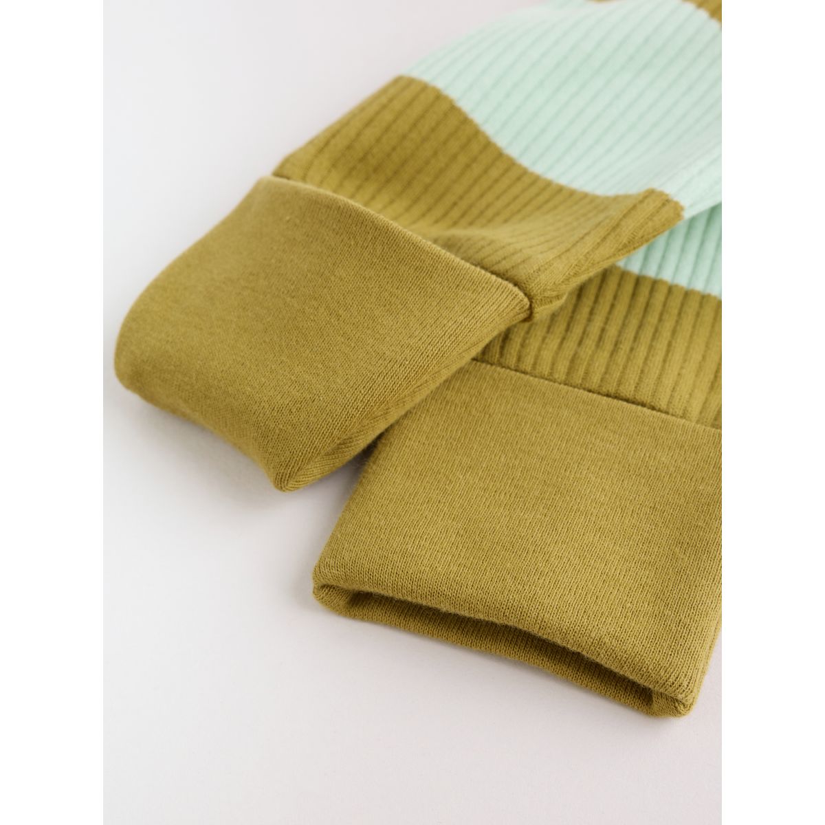 Dors-bien à zip double sens bébé, lot de 4 rayure bleu/vert, NEXT