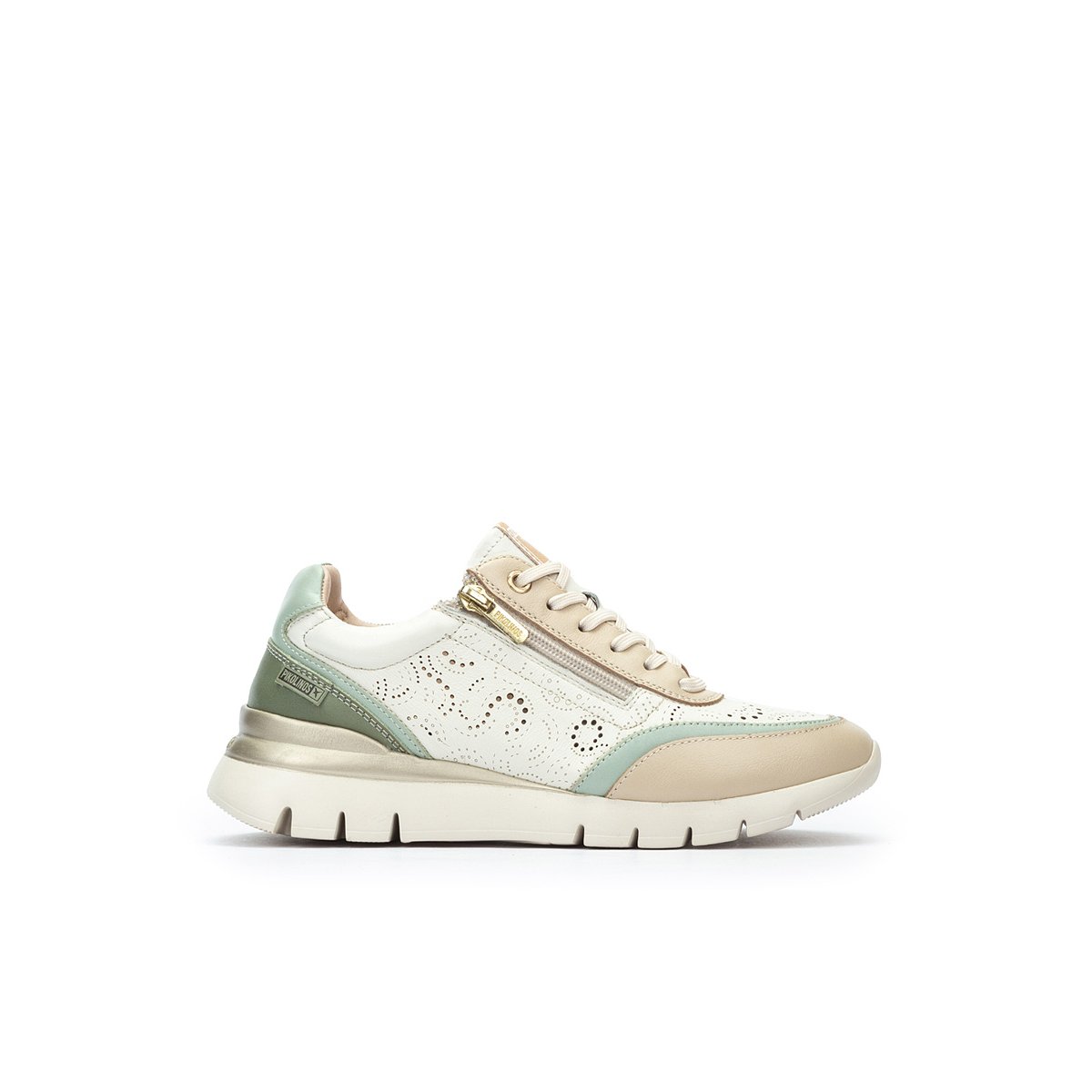 Baskets cuir Cantabria off white, PIKOLINOS