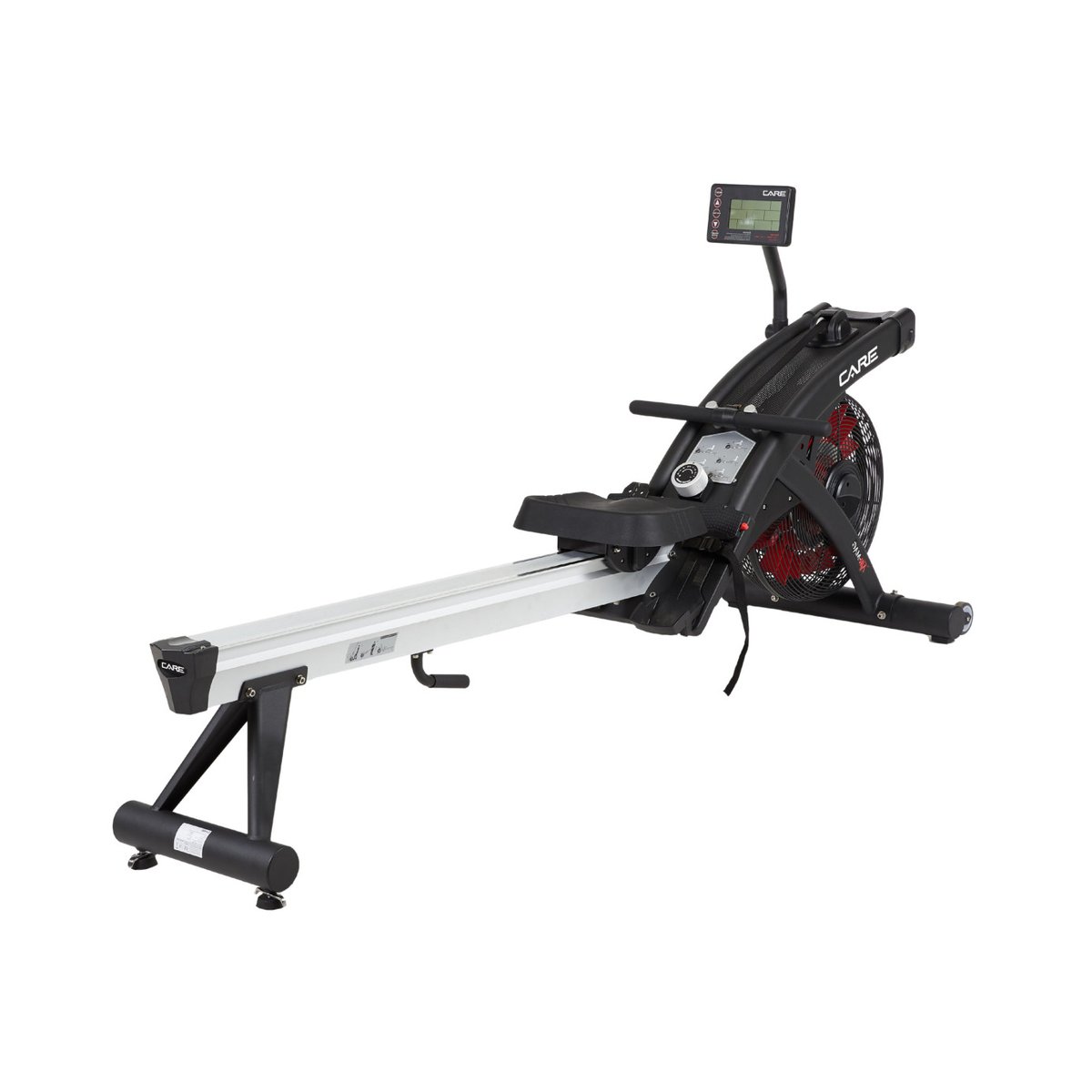 Rameur AIR-MAG magnétique noir, CARE FITNESS