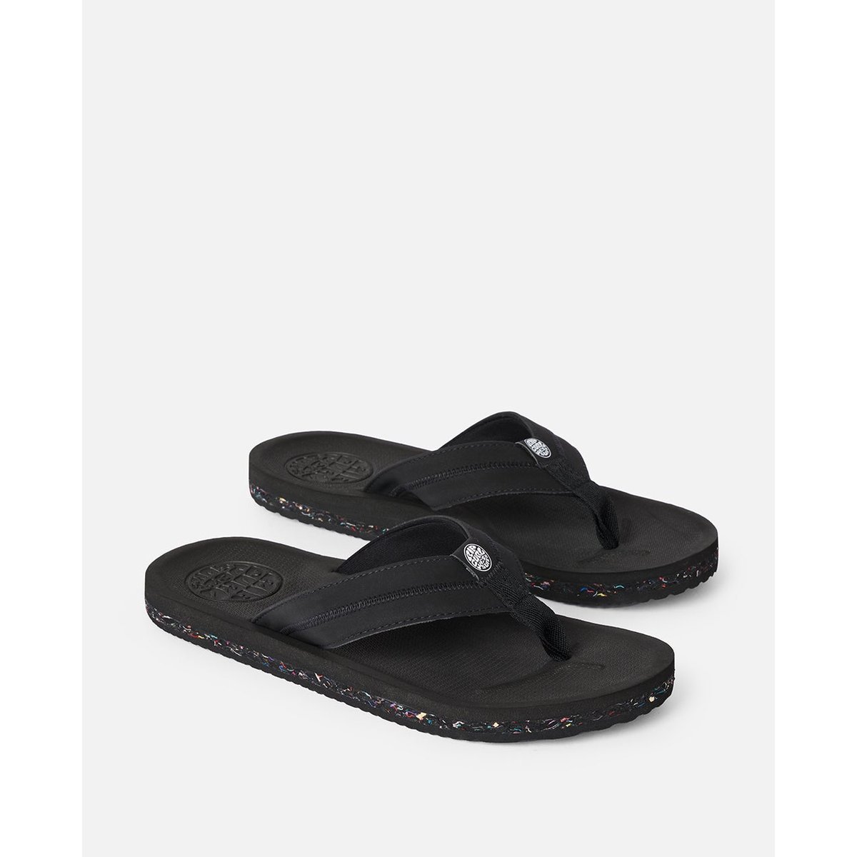 Tongs Omega Renoprene black, RIP CURL
