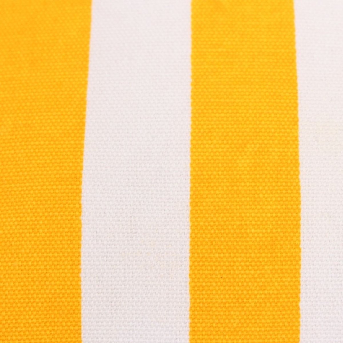 Coussin rayé 40x40cm jaune, ORNAMI