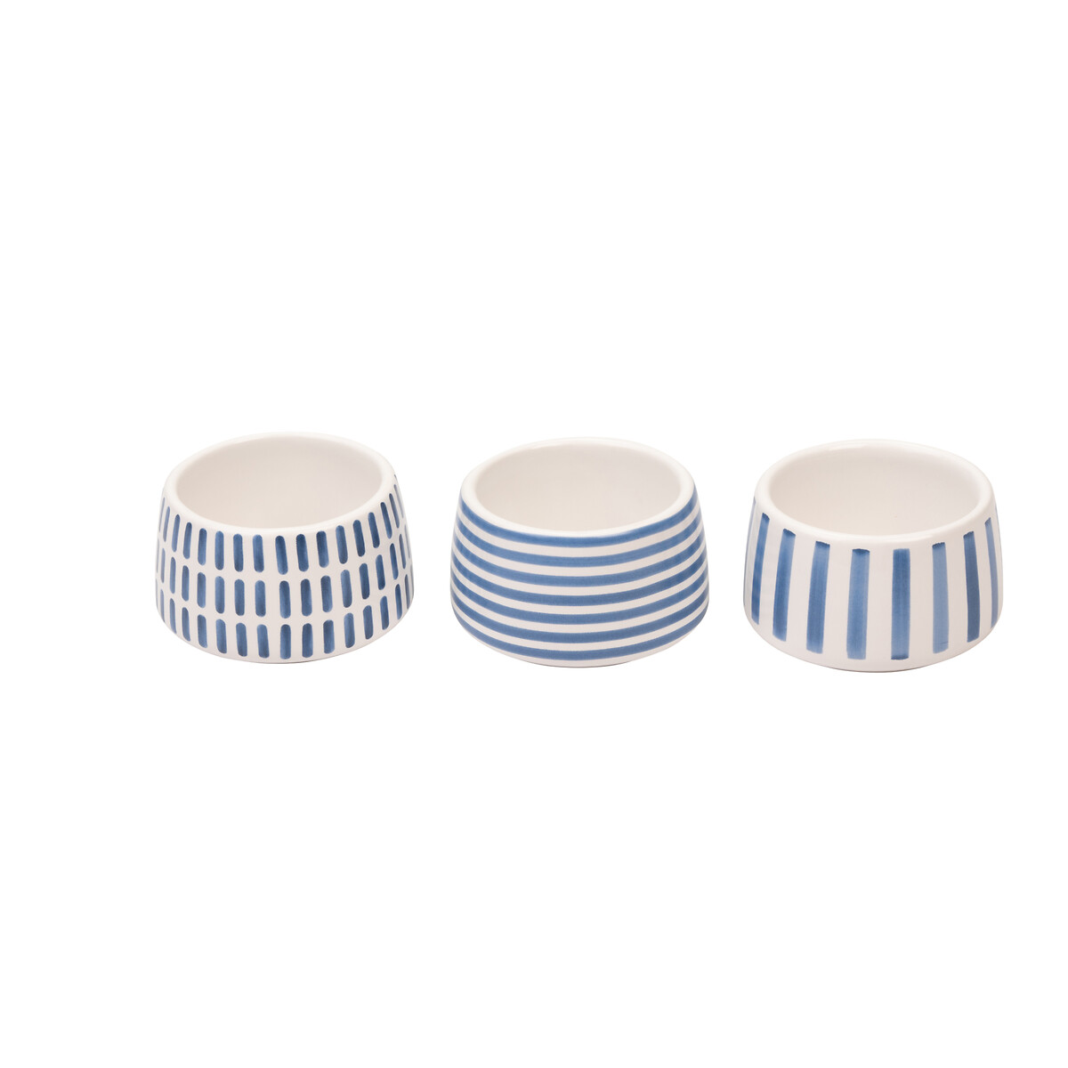 Set of 3 At Home Nibble Bowls in Blue blue, MARY BERRY
