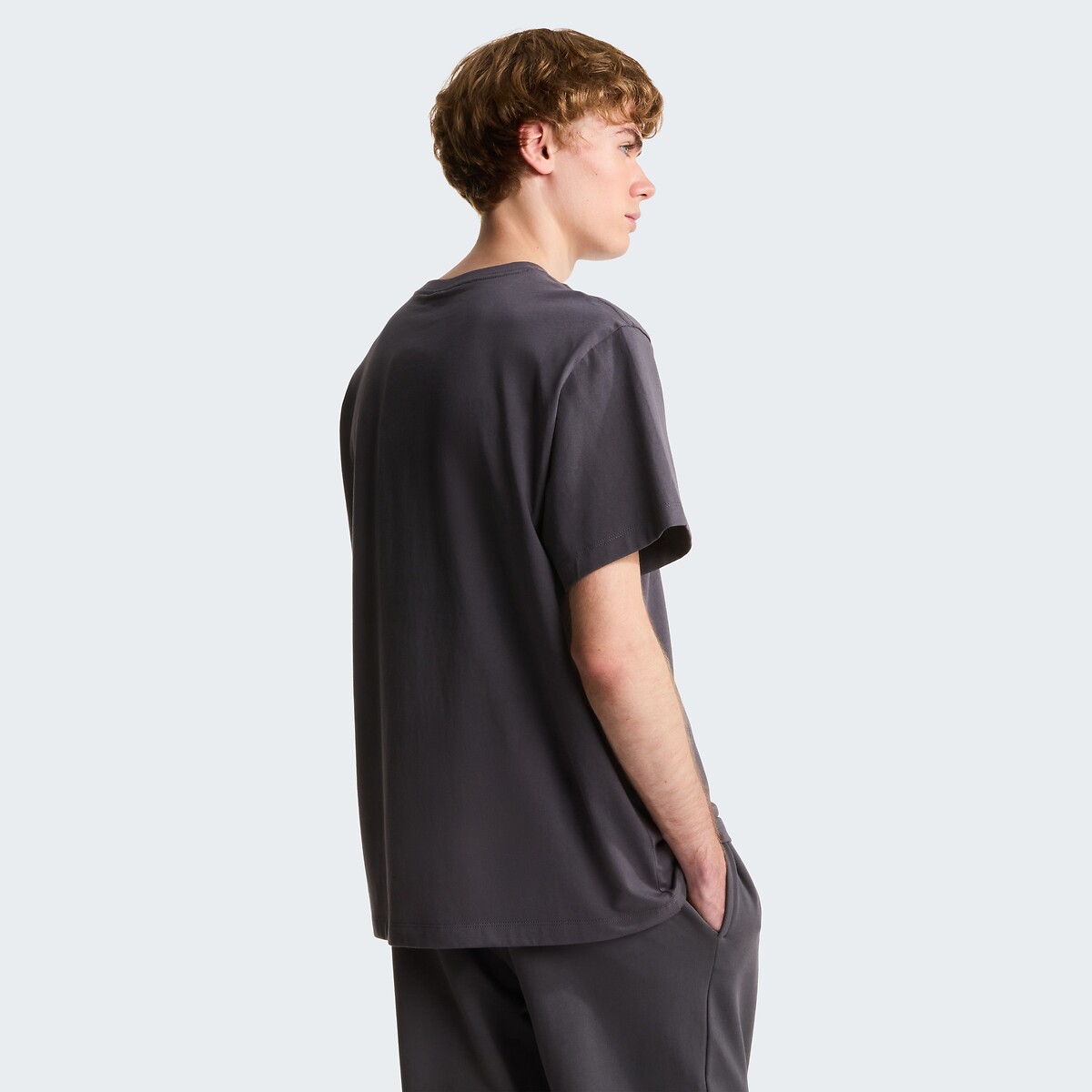 T-shirt manches courtes, Essential gris anthracite, THE NORTH FACE