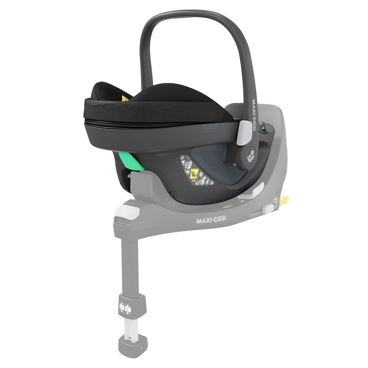 Siège auto bébé Pebble 360 i-Size - 360° noir essentiel, MAXI COSI