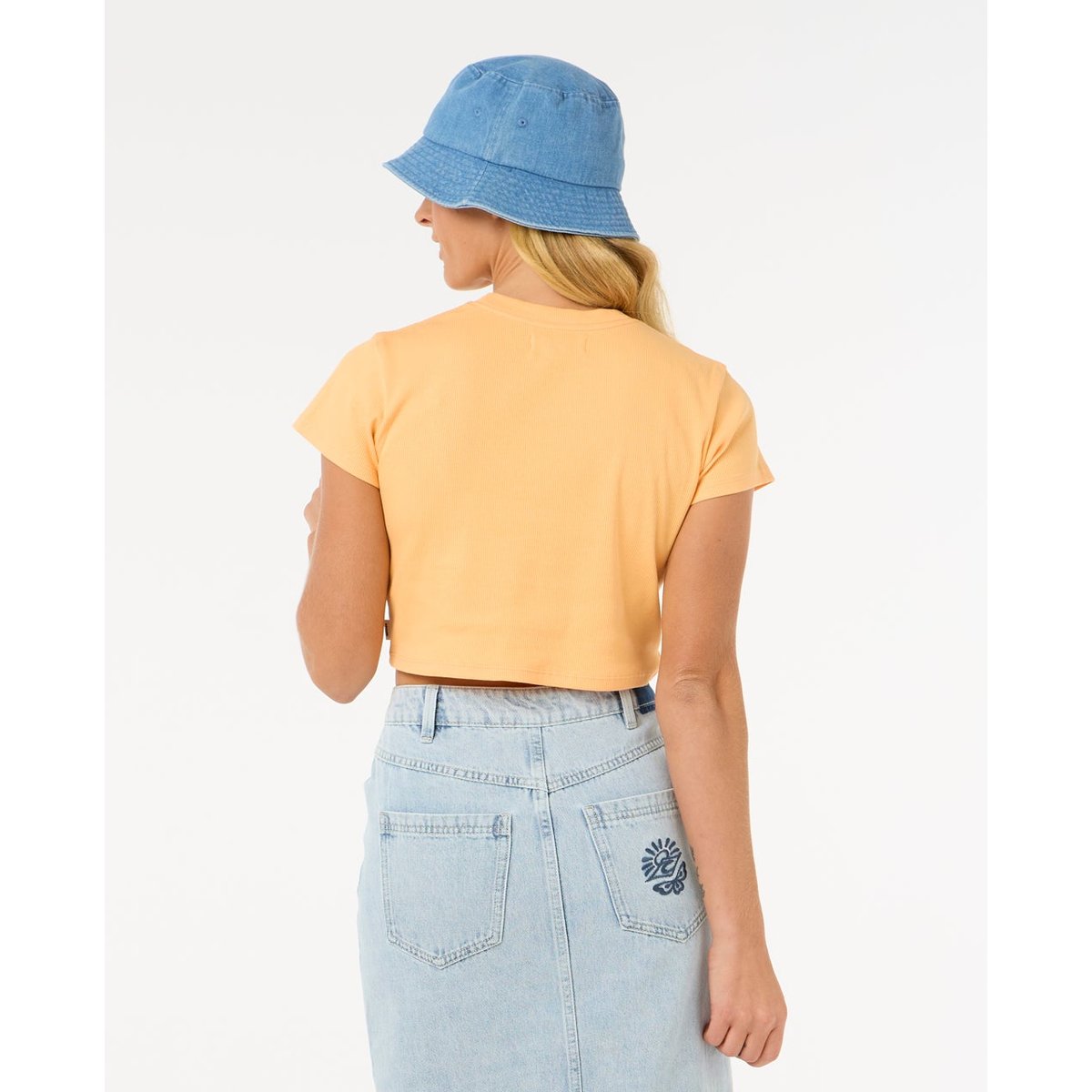 T-shirt SAN CARLOS BABY TEE orange pastel, RIP CURL