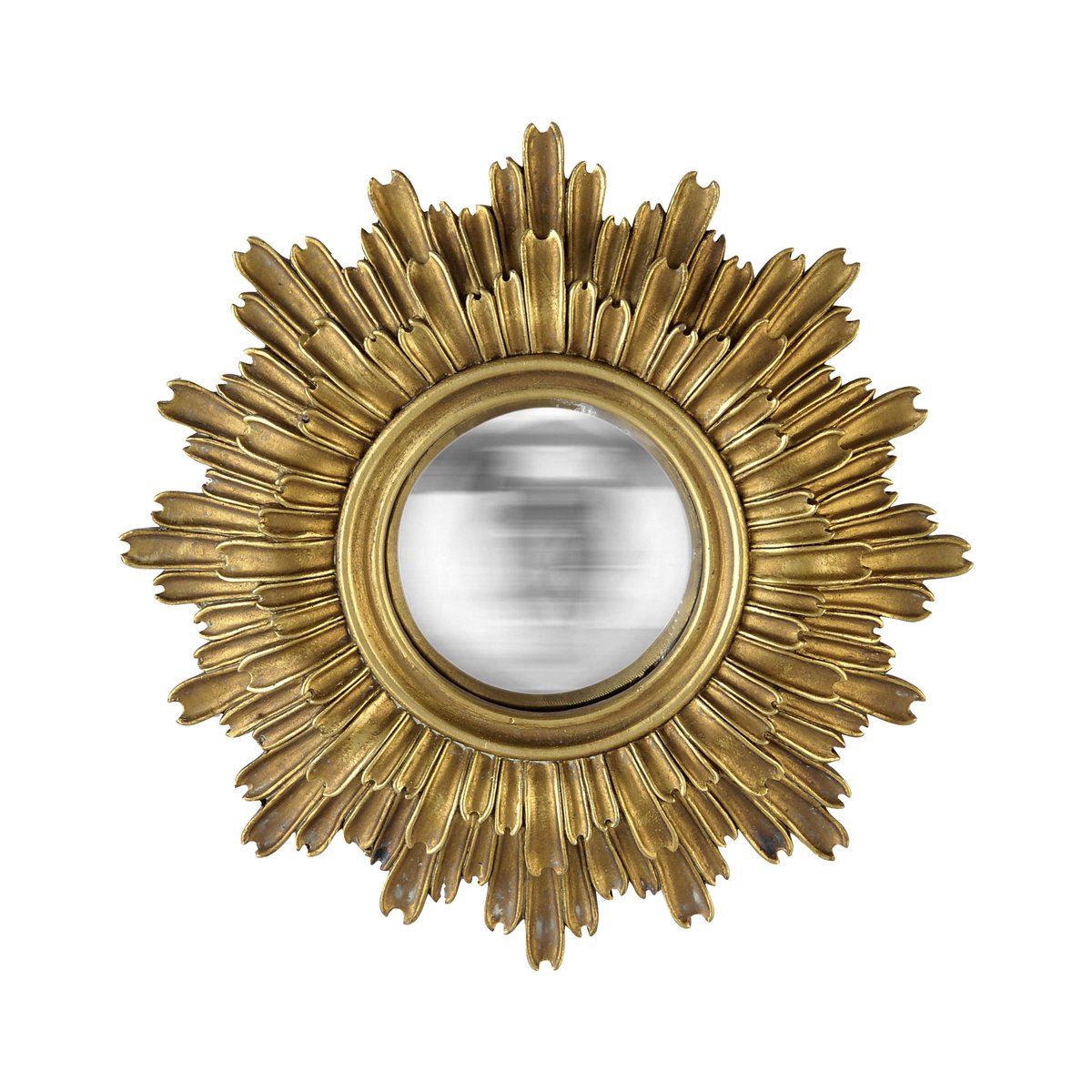 Miroir soleil convexe 24cm or, EMDE