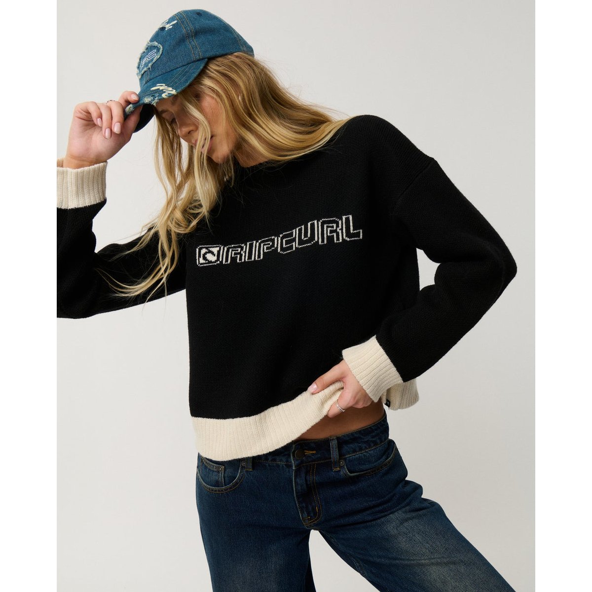 Pull ARCHIVE SCRIPT noir, RIP CURL