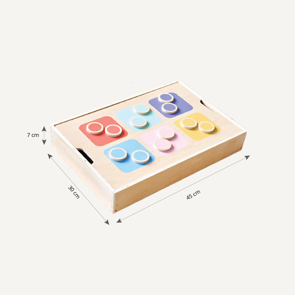 Boîte sensorielle NUANCE multicolore, PETITE AMELIE