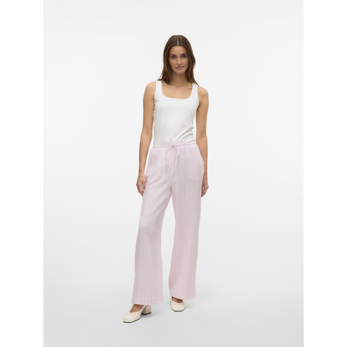 Pantalon Classique rose - pink-a-boo 1, VERO MODA