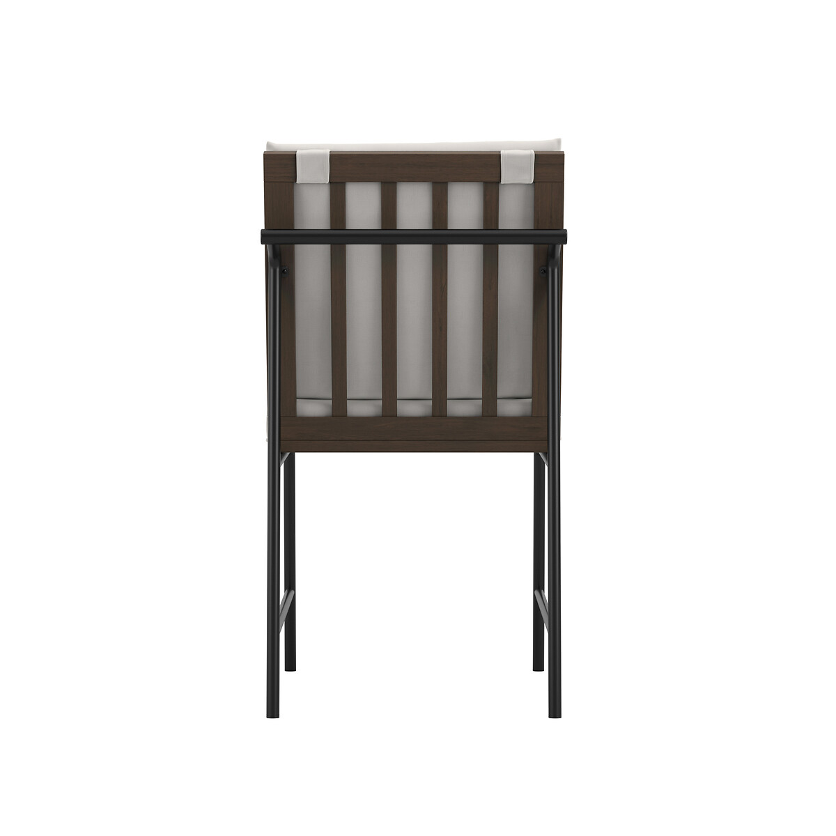 Niva Minimalist Upholstered Dining Chair with Metal Frame (Set of 2) white, SO'HOME