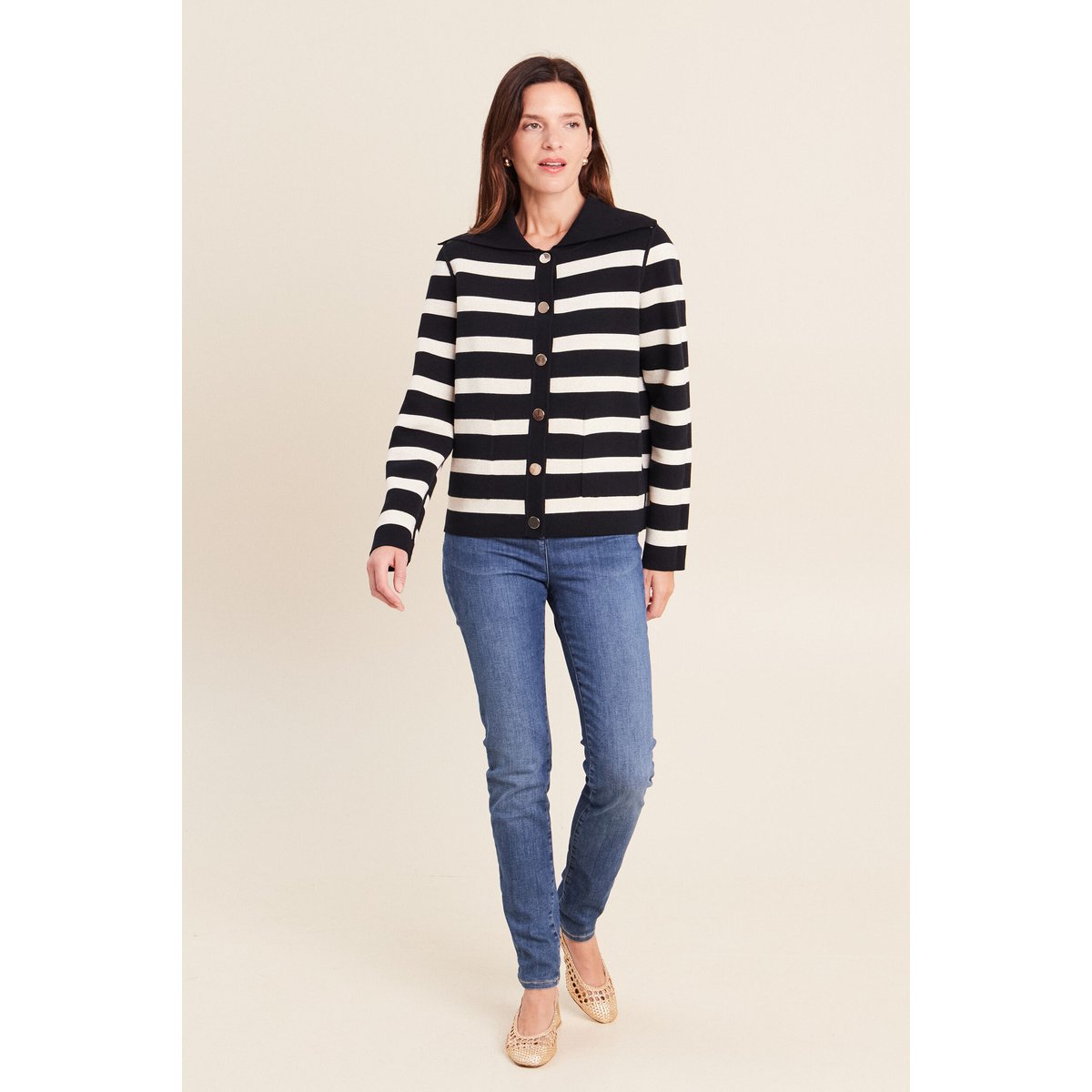 Veste réversible col camionneur noir, BREAL