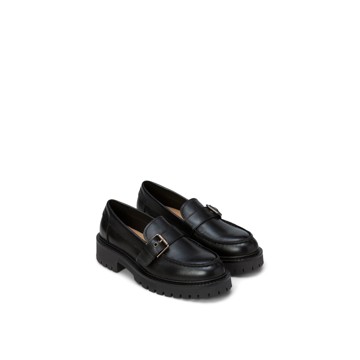 Mocassins modèle Phia avec semelle extérieure robuste et profilée noir, MARC O'POLO
