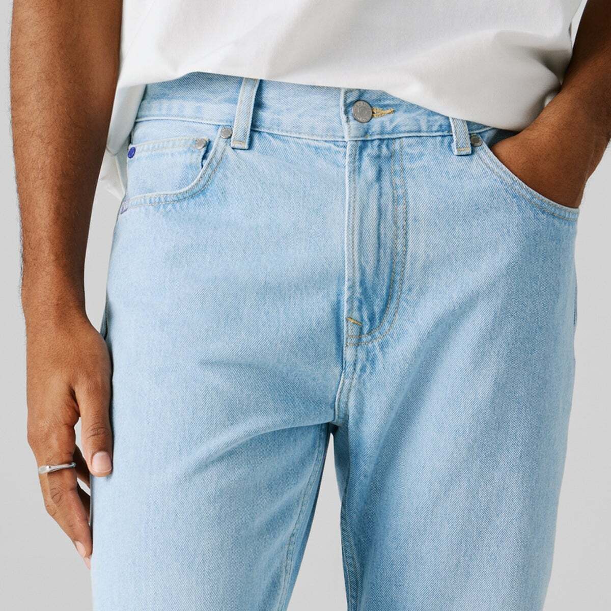 Red Bull Racing Jean Coupe Regular, Taille Normale rbr denim blanc clair, PEPE JEANS