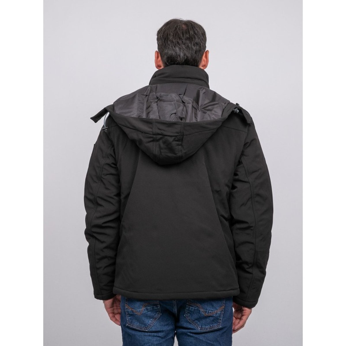 Parka A Capuche Zumilan noir, RITCHIE