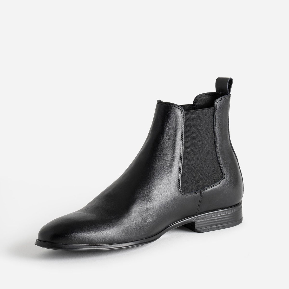 Boots en cuir BERTIN noir, ERAM