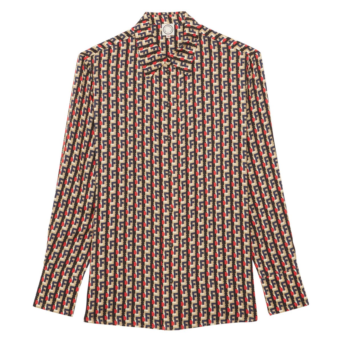 Chemise Maureen en viscose multicolore, INES DE LA FRESSANGE PARIS