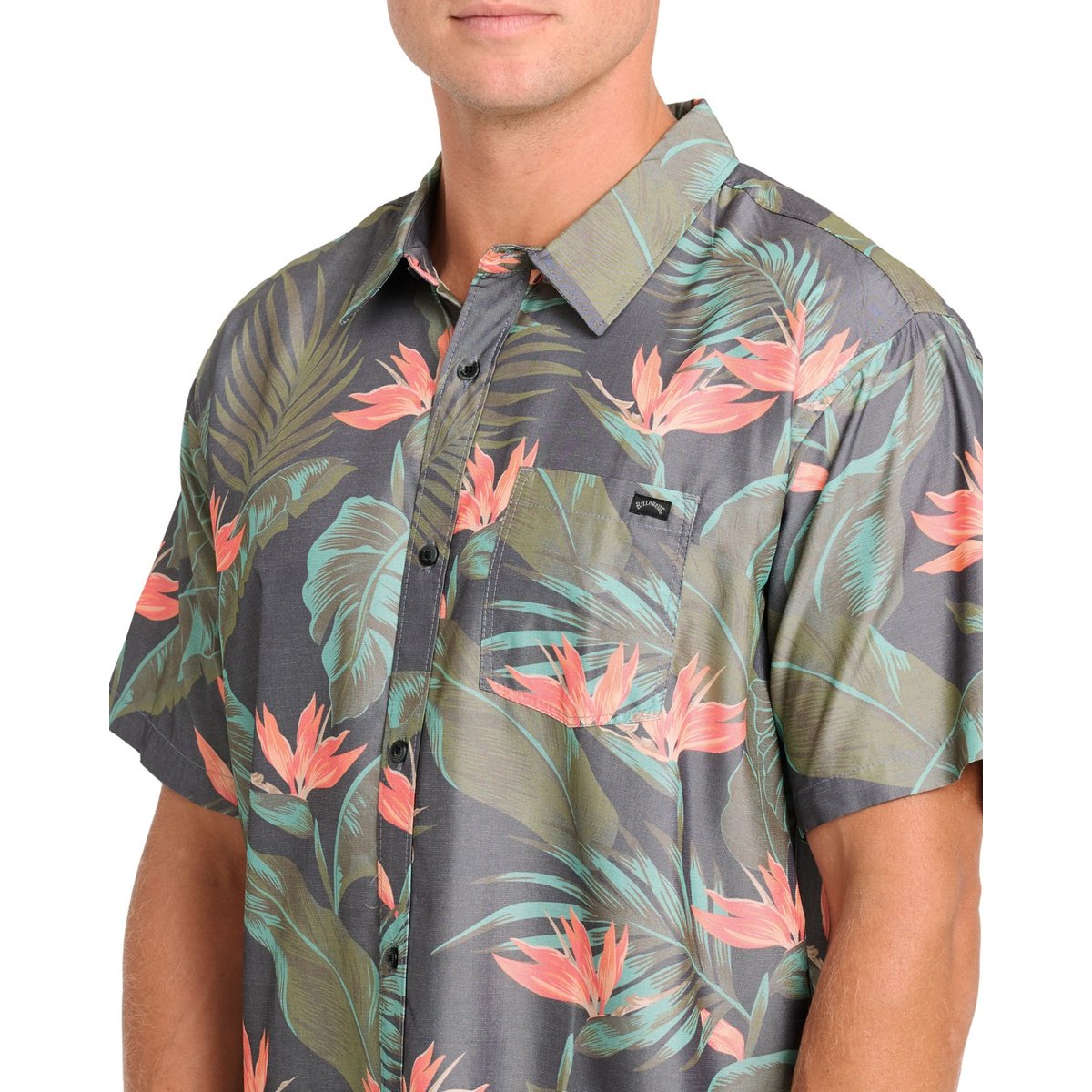 Chemise manches courtes SUNDAYS LOUNGE violet phantom, BILLABONG