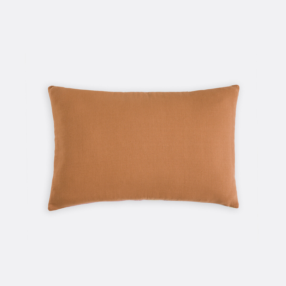 Dyonis Geometric Print Embroidered Cotton Rectangular Cushion Cover multi-coloured, LA REDOUTE INTERIEURS