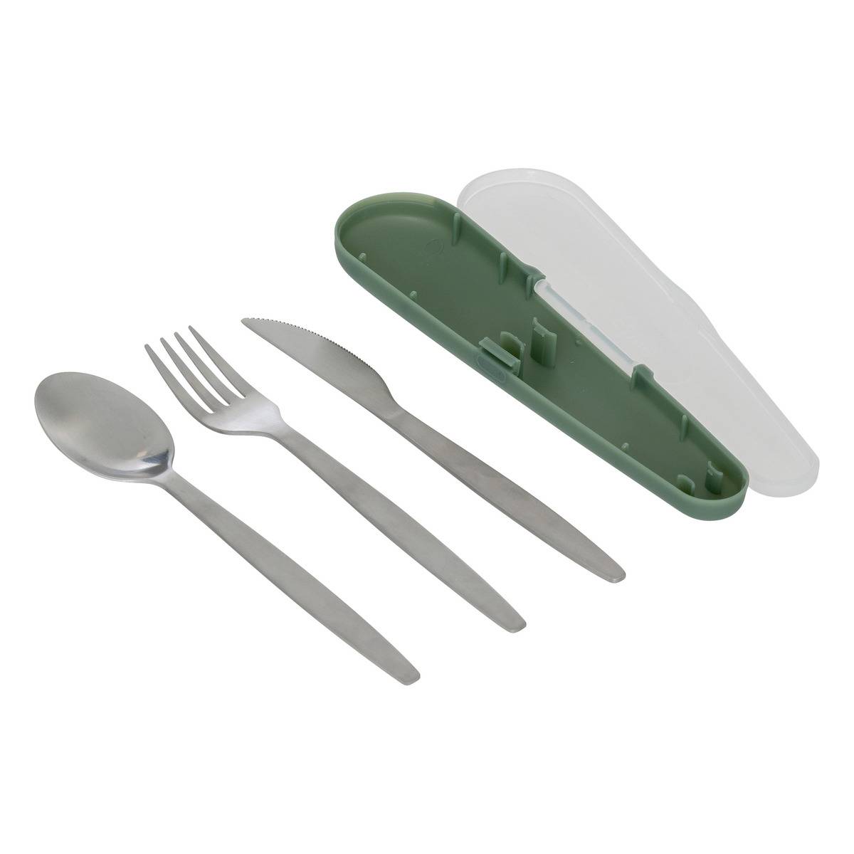 Set de couverts de voyage avec boîte gris, 5FIVE SIMPLY SMART