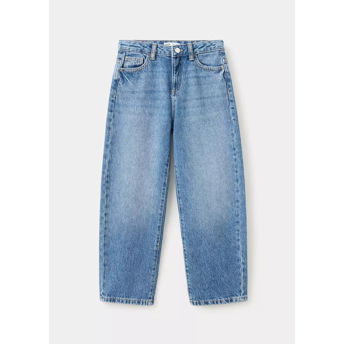 Jean ballon bleu moyen, MANGO KIDS