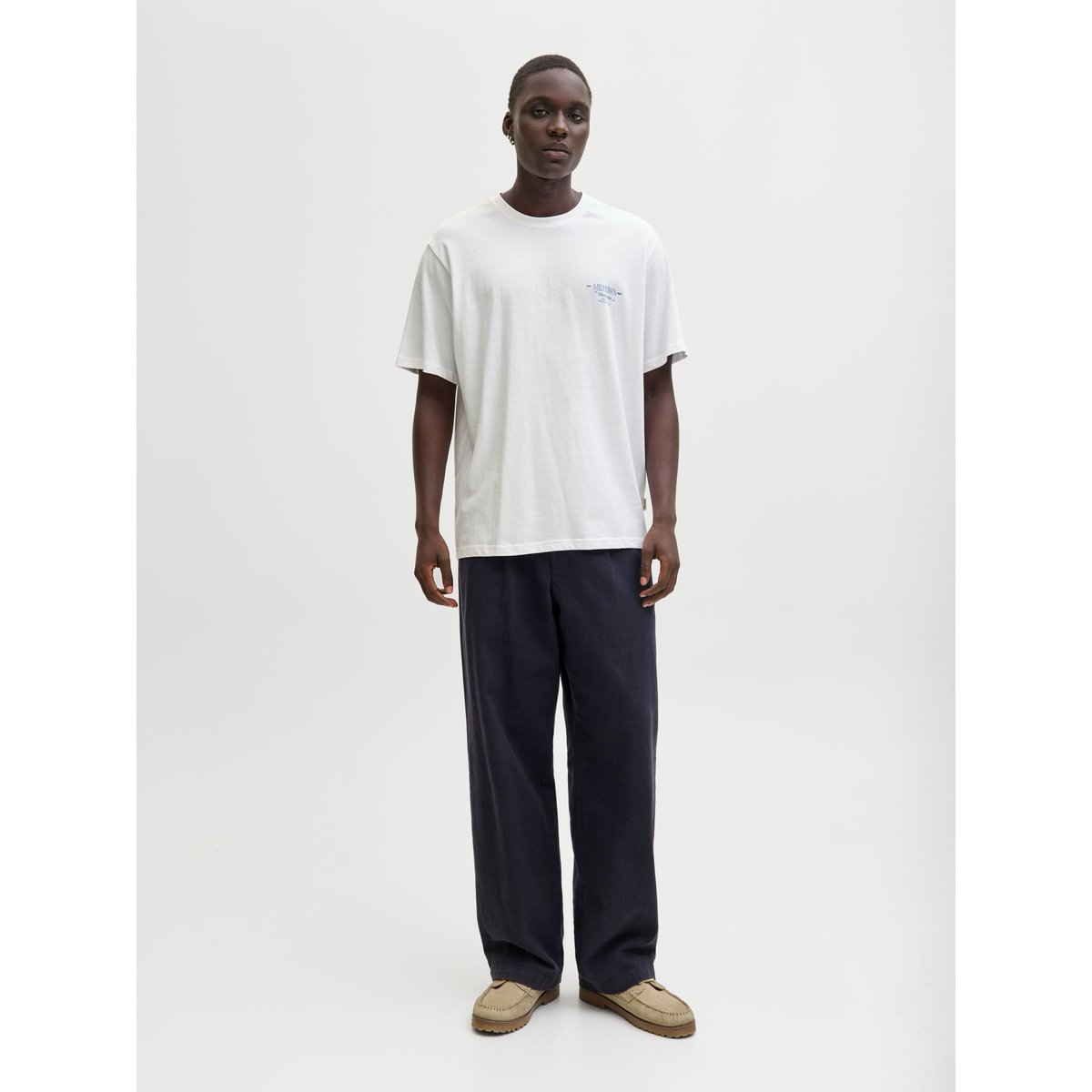 T-Shirt bright white, JACK & JONES